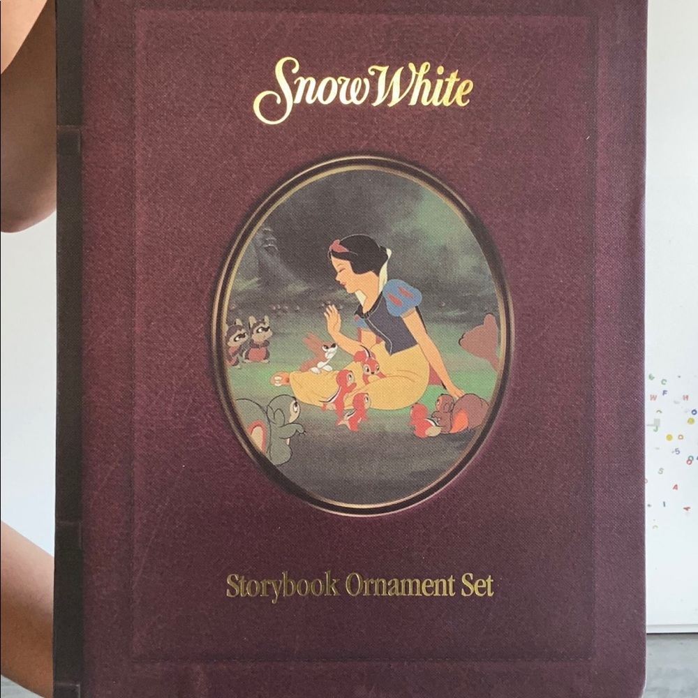 Disney Snow White Storybook Ornaments